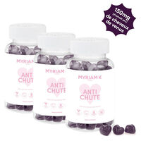 Cure 3 mois gummies anti-chute