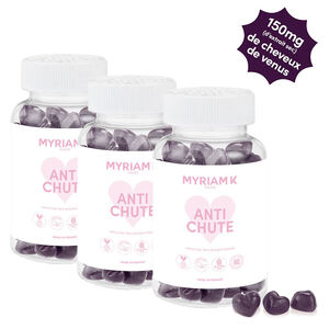 Cure 3 mois gummies anti-chute