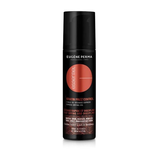 Huile de séchage Essentiel Keratin Frizz Control,  Huile de séchage Essentiel Keratin Frizz Control