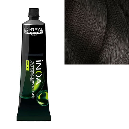 Coloration sans ammoniaque Inoa 6.1 blond foncé cendré