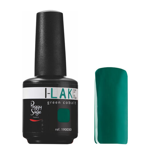 Vernis semi-permanent I-Lak 15 ml green cobalt