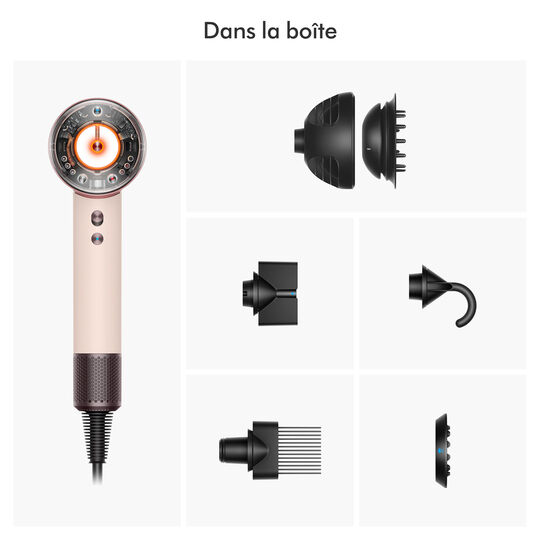 S&egrave;che-cheveux Supersonic Nural cheveux boucl&eacute;s fris&eacute;s