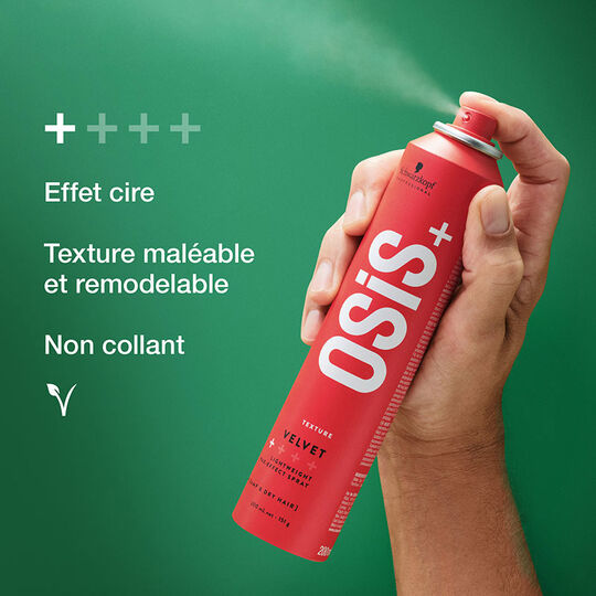 Spray léger effet cire Velvet Osis+,  Spray léger effet cire Velvet Osis+