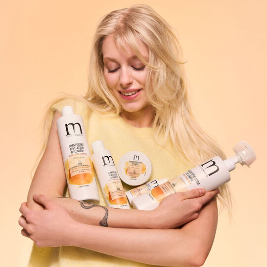 Shampooing r&eacute;v&eacute;lateur de lumi&egrave;re pour cheveux ternes