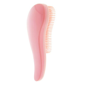 Brosse &agrave; cheveux d&eacute;m&ecirc;lante rose