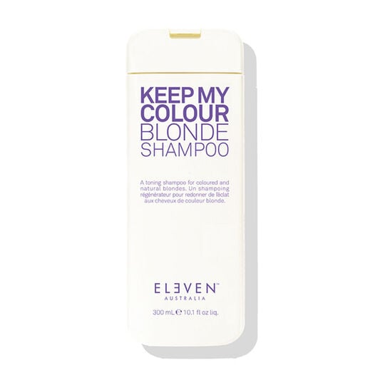Routine cheveux blonds