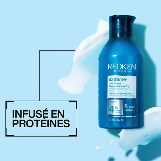 Apr&egrave;s shampooing fortifiant Extreme pour cheveux ab&icirc;m&eacute;s