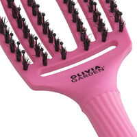 Brosse démêlante Fingerbrush édition limitée Dolce Vita pink granita