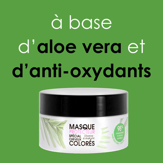 Masque protecteur cheveux color&eacute;s Gamme Nature