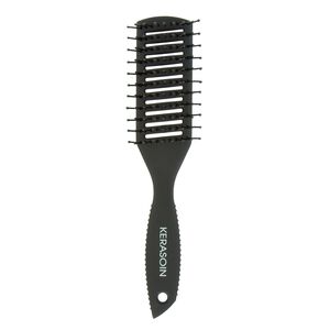 Brosse noire tunnel Picots plastique