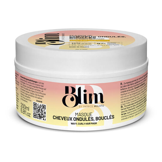 Masque cheveux ondul&eacute;s, boucl&eacute;s Blim 200 ml