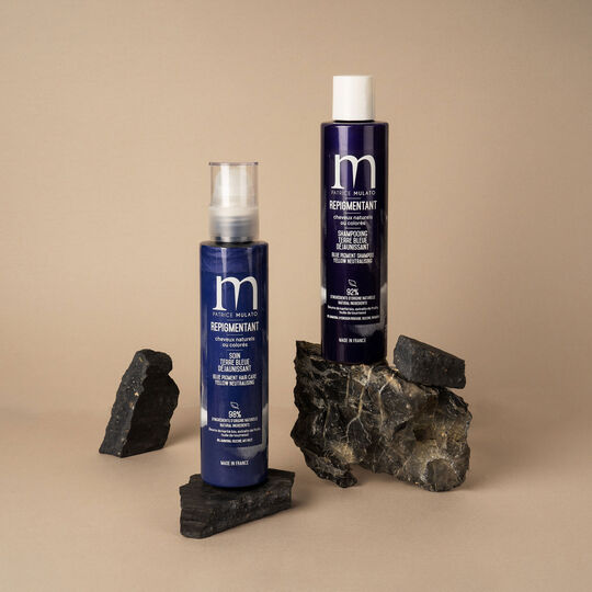 Rituel repigmentant shampooing + soin terre bleue