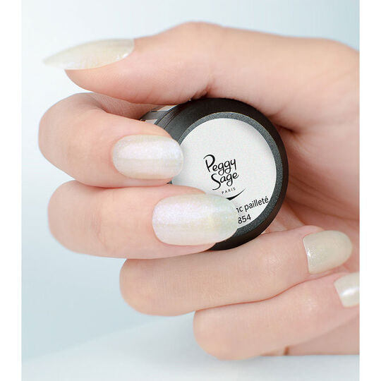 Gel UV Color it ! french blanc pailleté