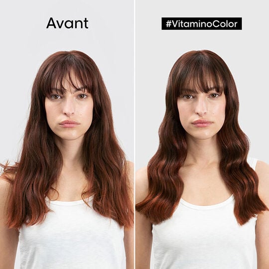 Routine cheveux color&eacute;s Vitamino Color