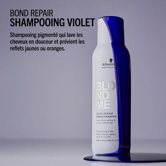 Shampooing violet Blondme Bond Repair Neutralisant