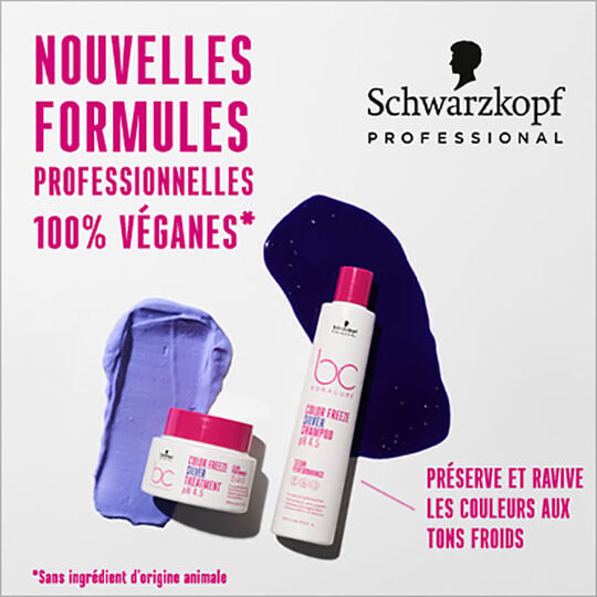 Masque pour cheveux color&eacute;s BC Color Freeze 200ml