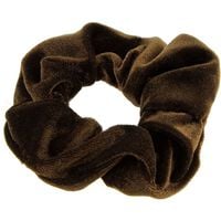 Chouchou velours marron