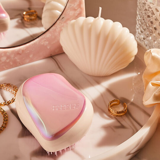 Brosse d&eacute;m&ecirc;lante Compact Styler rose gold cream