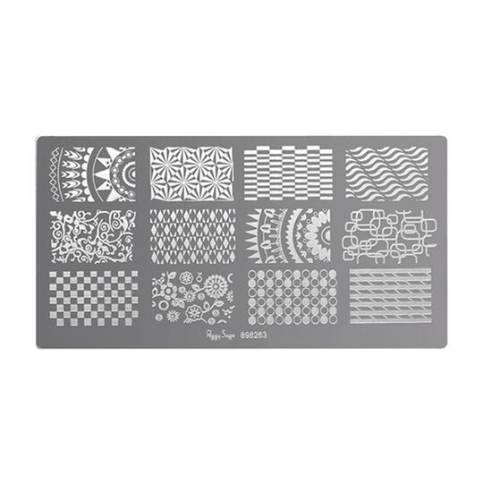 Plaque de stamping nail art 3,  Plaque de stamping nail art 3