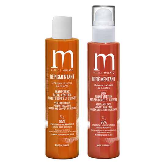 Rituel repigmentant shampooing + soin blond v&eacute;nitien