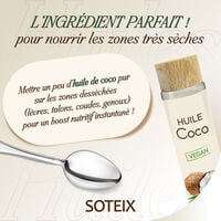 Huile de coco non parfum&eacute;e
