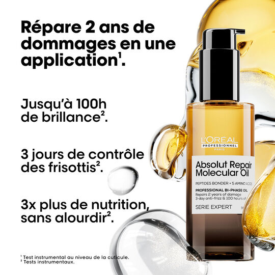 Huile bi-phase Absolut Repair Molecular 90 ml