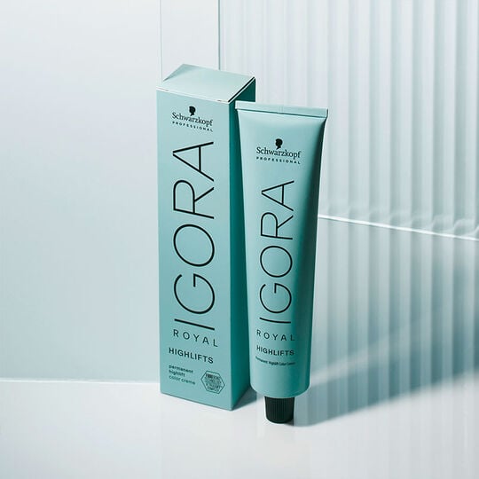 Coloration permanente Igora Royal 10-21 blond très très clair irisé cendré