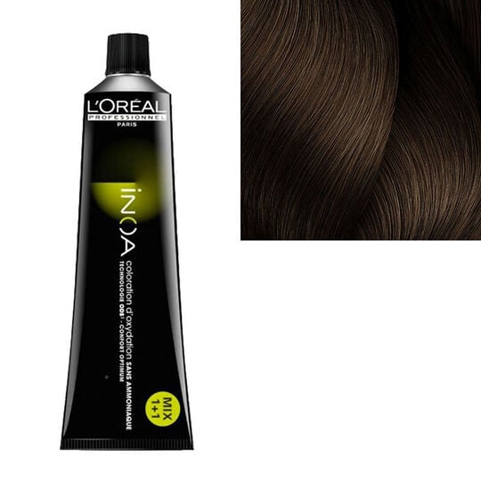 Inoa Coloration sans ammoniaque 6.23 blond fonc&eacute; iris&eacute; dor&eacute;