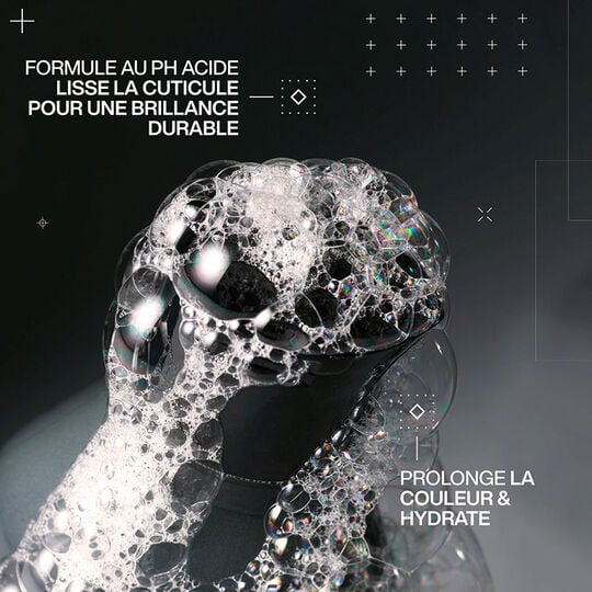 Shampooing doux couleur Acidic Color Gloss 300ml + recharge 500ml