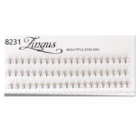 60 faux cils individuels en soie