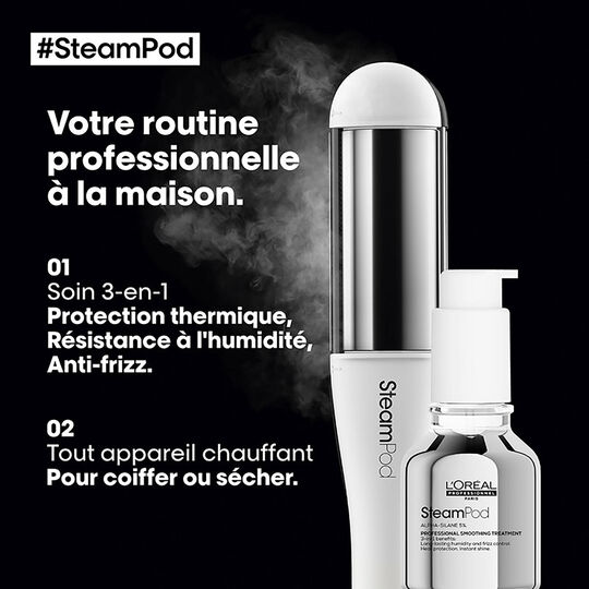Duo SteamPod 4 &eacute;dition limit&eacute;e Meteora et soin lissant