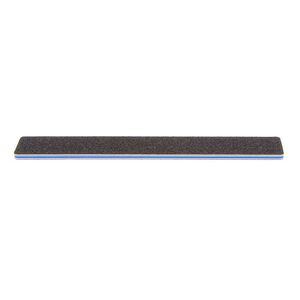 Lime rectangulaire noire pour ongles naturels 100/180 : Grain moyen / fin