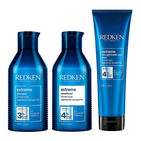 Trio fortifiant pour cheveux cassants Extreme