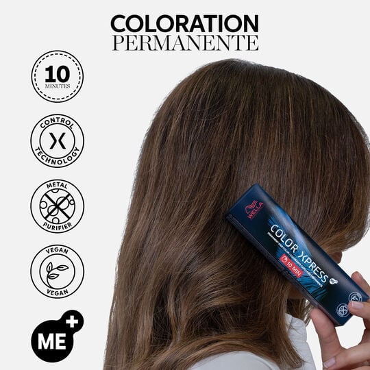 Coloration permanente Color Xpress 5/ ch&acirc;tain clair naturel
