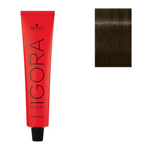 Coloration permanente Igora Royal 6-16 blond fonc&eacute; cendr&eacute; chocolat