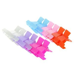 Pince croco x 12 PM pastel,  Pince croco x 12 PM pastel