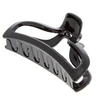 Pince &agrave; cheveux ajour&eacute;e noir