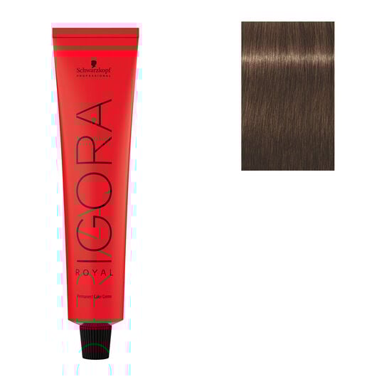 Coloration permanente Igora Royal 6-6 blond foncé chocolat