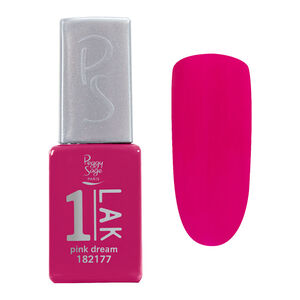1-LAK vernis semi-permanent 3 en 1 pink dream