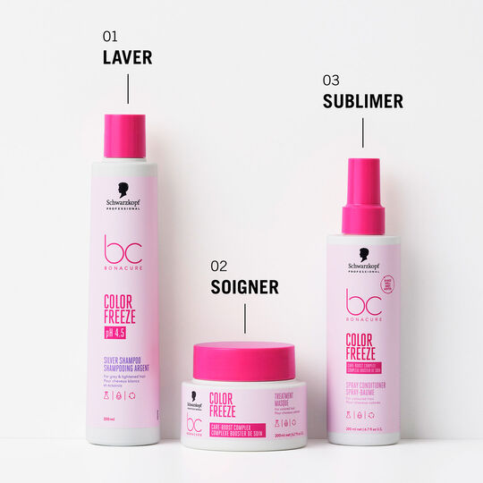 Masque pour cheveux color&eacute;s BC Color Freeze
