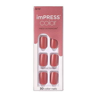 Faux ongles impress color platonic pink