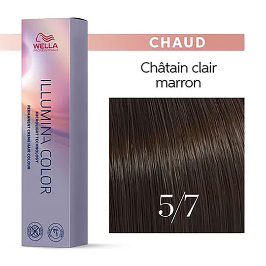 Illumina color 5/7 ch&acirc;tain clair marron