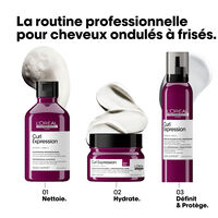 Cr&egrave;me en mousse Curl Expression - D&eacute;finition des boucles
