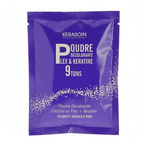 Poudre d&eacute;colorante anti-casse Plex & k&eacute;ratine 9 tons 50gr