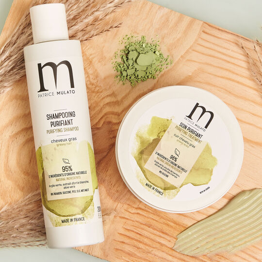 Soin purifiant cuir chevelu gras