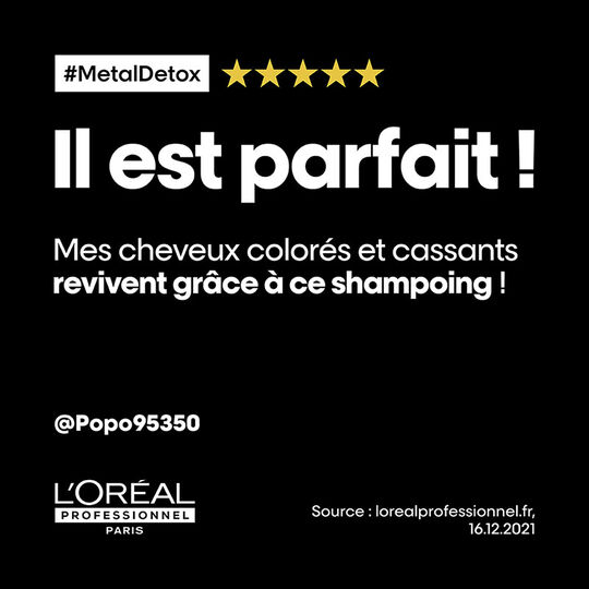 Shampooing Metal Detox 500 ml