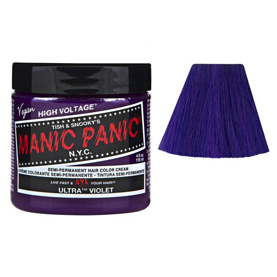 Coloration semi-permanente ultra violet