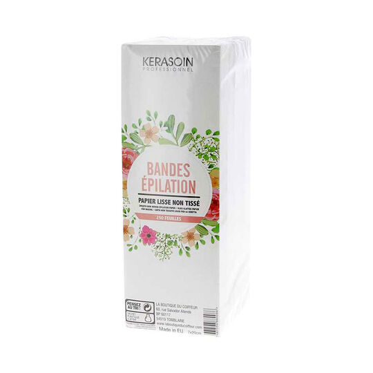 Bandes &agrave; &eacute;piler pour cire chaude