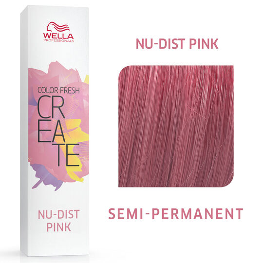 Coloration semi-permanente Color Fresh Create nu-dist pink