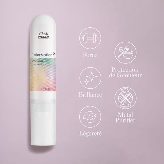 &Eacute;mulsion l&eacute;g&egrave;re cheveux color&eacute;s Color Motion+
